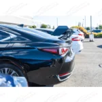For 2006-2023 Lexus ES F Sport VIP GT Style Glossy Black Rear Trunk Spoiler Wing - Image 6