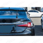 For 2006-2023 Lexus ES F Sport VIP GT Style Glossy Black Rear Trunk Spoiler Wing - Image 2