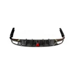 Fits 2022-2025 Honda Civic Sedan V4 Rear Diffuser Bumper w/ LED Brake Light - Image 4