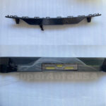 Fits 2016-2021 Honda Civic Hatchback Rear Diffuser LED Brake Light Extension (Unpainted Black) - Image 2