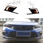 Fit 2022- Honda Civic C-Style LED lights Daytime Running Lights Head Lamp DRL - Image 4
