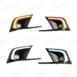 Fit 2022- Honda Civic C-Style LED lights Daytime Running Lights Head Lamp DRL - Image 2