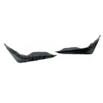 Fit 2022-2023 Honda Civic Side Body Skirts Front Corners Trim (Unpainted Black) - Image 7