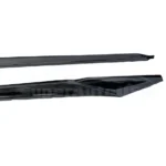 Fit 2022-2023 Honda Civic Side Body Skirt Kit Extensions (Unpainted Black) - Image 2