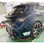 Fit 2019-2022 Toyota Corolla Hatchback Rear Middle Trunk Spoiler (Gloss Black) - Image 4