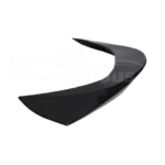 Fit 2019-2022 Toyota Corolla Hatchback Rear Middle Trunk Spoiler (Unpainted / Matte Black) - Image 3