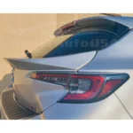 Fit 2019-2022 Toyota Corolla Hatchback Rear Middle Trunk Spoiler (Unpainted / Matte Black) - Image 4
