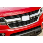 Fits 2015-2020 Chevrolet Colorado Chrome & Black Front Bumper Grill Mesh Grille - Image 8