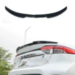 Fit 2020-2021 Toyota Corolla Rear Tail Trunk Spoiler Wing (Unpainted / Matte Black)