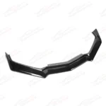 For 20-23 Chevrolet Corvette C8 Gloss Black Z51 Style Side Skirts Front Bumper Lip Set - Image 4