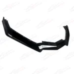 For 20-23 Chevrolet Corvette C8 Gloss Black Z51 Style Side Skirts Front Bumper Lip Set - Image 5