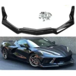 Fits 2020-23 Chevrolet Corvette C8 Tracking Edition Front Bumper Lip Splitter - Image 2