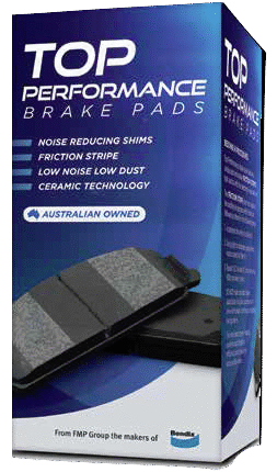 Front Brake Pads TP Bendix DB1167TP for Hyundai Sonata EF SedanV6 2.7 Petrol G6BA-Y