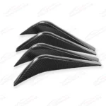 Fits 2014-2019 Corvette C7 Rear Bumper Lower Air Diffuser Fins - Image 16