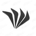 Fits 2014-2019 Corvette C7 Rear Bumper Lower Air Diffuser Fins - Image 3