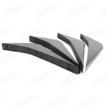Fits 2014-2019 Corvette C7 Rear Bumper Lower Air Diffuser Fins - Image 5