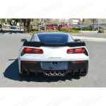 Fits 2014-2019 Corvette C7 Rear Bumper Lower Air Diffuser Fins - Image 13