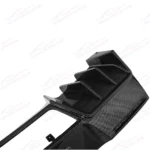 Fits 14-Up Corvette C7 GM Factory Package Carbon Fiber Rear Bumper Diffuser - Image 3