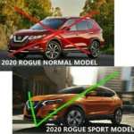 For Nissan Rogue 2014-2020 In-Channel Vent Window Visors Rain Guards Deflectors - Image 3