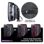 Fits 2021-2024 Ford Bronco Sport Full LED Raptor Style Taillights Sequential Assembly - Image 9