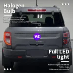 Fits 2021-2024 Ford Bronco Sport Full LED Raptor Style Taillights Sequential Assembly - Image 4