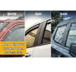 Dark Smoked Window Visor Shade Deflector For Toyota Sienna 2021-2025 - Image 7
