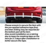 For 2015-2021 Subaru WRX STI Front Splitter & Rear Diffusers - Image 4