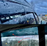 Carbon Fiber Print Trim Rain Guards Side Window Visors Vent Deflectors For Subaru Impreza 2017-2025 - Image 2
