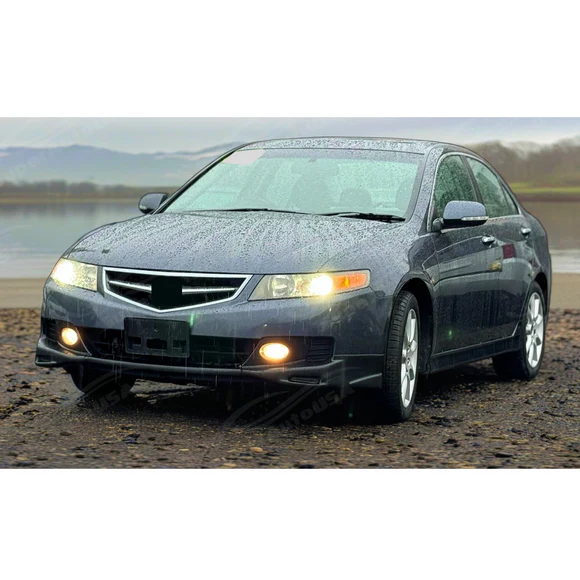 Matte Black Front Bumper Splitters Fit Acura TSX (2004-2009) - Image 7