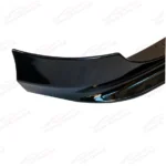 Fits 05-08 BMW E90 3-Series 4Dr Sedan Gloss Black OE Style Front Lip Splitters - Image 2