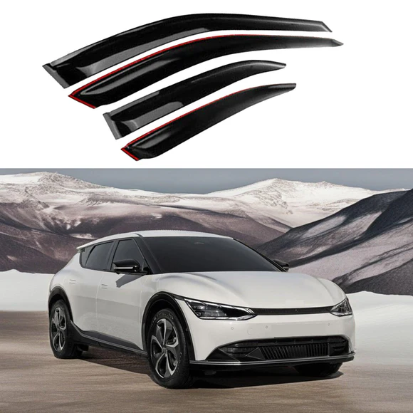 EV622OEJDM_ab77c1c1-bef9-4cb3-b96d-1846476330e1.webp For 2023-2025 Sportage JDM Style Rain Sun Guards Window Vent Visors - Image 1