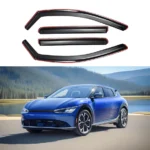 Fits 2022-2025 EV6 In-Channel Vent Window Visors Rain Sun Wind Guards Shade Deflectors