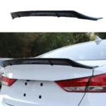 For Hyundai Elantra 2017-2020 JDM Mugen Rear Trunk Spoiler Wing Lid (Gloss Black) - Image 3