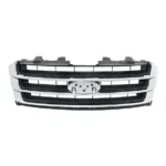 Fits 2015-2018 Ford Expedition Chrome & Black Front Bumper Grill Mesh Grille - Image 3