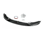Fits BMW F10 F11 5 Series M Sport Front Bumper Lip Spoiler (Carbon Fiber Print) - Image 3