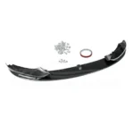 Fits BMW F10 F11 5 Series M Sport Front Bumper Lip Spoiler (Carbon Fiber Print) - Image 2