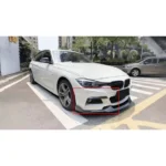 Fits BMW 2012-2019 3-Series F30 M Sport Gloss Black Front Fog Light Lamp Cover Trim - Image 4