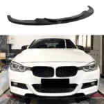 Fits BMW 2012-2019 3-Series F30 M Sport Auto Plus Style Gloss Black Front Lip Spoiler