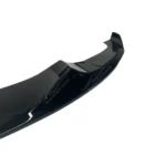Fits 2012-2019 BMW 3-Series F30 M Sport Gloss Black Front Bumper Lip Spoiler - Image 4