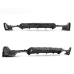 For 2014-2020 BMW 4 Series F32 MP Style Carbon Fiber Style Rear Diffuser Quad Outlet - Image 3