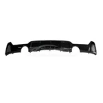 Fit 2014-2020 BMW F32 435i 4 Series M Sport Dual Exhaust Rear Bumper Lip Diffuser - Image 4