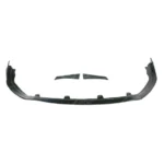 Front Bumper Spoiler Splitter 1pc Lip w/ Corner Splitter Fits 2022-2025 Toyota GR Corolla PU - Image 4