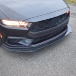 Fits Ford Mustang 2024-2025 Real Carbon Fiber Front Splitter Lip Spoiler (1pc) - Image 5