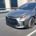 Front Bumper Spoiler Splitter Lip Fits 2022-2025 Toyota GR Corolla PU 1pc - Image 6