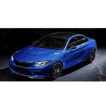 Fits 2019-21 BMW F87 M2 CS Style Front Bumper Lip Splitter - Image 2