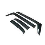 Fit 2007-2014 Toyota FJ Cruiser Out-Channel Vent Window Visors Rain Sun Wind Guards Shade Deflectors - Image 2