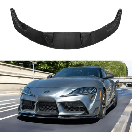 Fits 2020-UP Toyota Supra A90 Artisan Spirit Carbon Fiber Front Splitter Lip