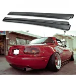 For 1990-1997 Mazda Miata MX-5 NA JDM FD Style Side Skirt Rocker Panels Extension