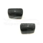 Fits 2008-2015 Ford F250 F350 F450 Rear View Mirror Covers Overlay (Carbon Fiber Print) - Image 2