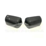Fits 2008-2015 Ford F250 F350 F450 Rear View Mirror Covers Overlay (Carbon Fiber Print) - Image 3